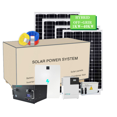 MPPT 1500W سیستم های برق خورشیدی مسکونی قابل تجدید عملی