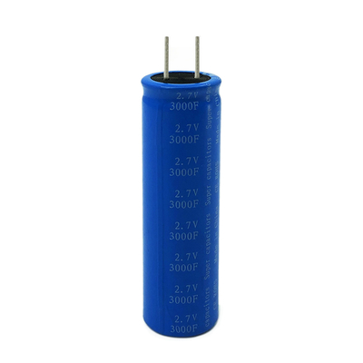 Cylindrical Telecom 18650 Supercapacitor 2.7V Ultracapacitor Solar Storage