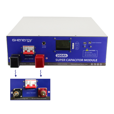 BMS 48V Ultracapacitor Module , 300Ah Ultracapacitor Energy Storage