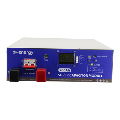 بانک ماژول سوپر خازن 200AH 48V برای سیستم ذخیره انرژی خورشیدی