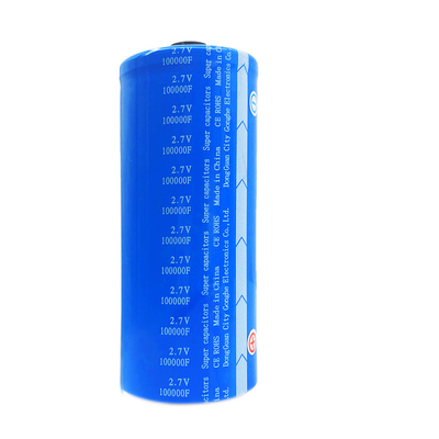 100000F 2.7V Farad Supercapacitor Cell 60x138mm برای ذخیره انرژی
