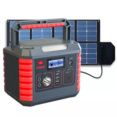 نیروگاه خورشیدی قابل حمل LiFePO4 MPPT 300w 78000mAh چند منظوره