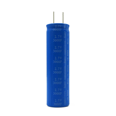 Graphene 2.7V 3000F Supercapacitors 18650 Battery for High Rate Solar Energy Collecting