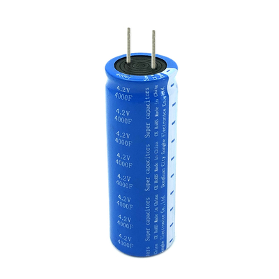 باتری 4.2V 4000F شعاعی سوپر خازن دو لایه الکتریکی برای سیستم انرژی خانه