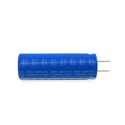 C424000R ذخیره انرژی / مخابرات / سلول سوپر خازن پانل خورشیدی 4.2 ولت 4000f