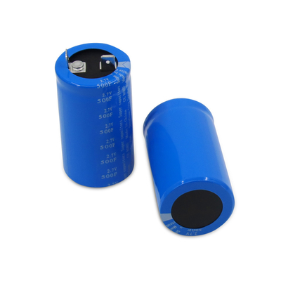 تعویض باتری های RoHS Snap In Supercapacitor Cell 2.7 Volt 500 Farad