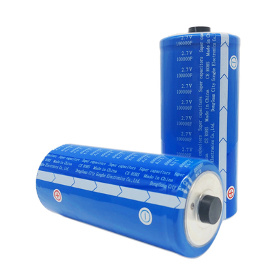 سلول ابرخازن 2.7V 100000F برای شارژ سریع وسایل نقلیه الکتریکی