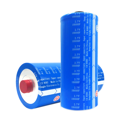 سلول ابرخازن 2.7V 100000F برای شارژ سریع وسایل نقلیه الکتریکی