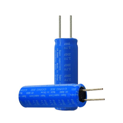 بدون انفجار باتری فوق العاده خازن عملی 2.7V 200F 10x30mm