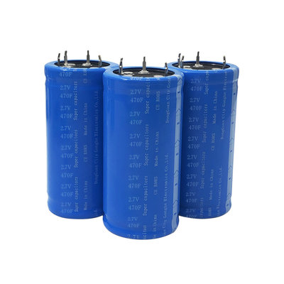 باتری سوپر خازن با قدرت بالا IP30 2.7V 470F 35x62Mm 0.45Wh