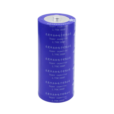 باتری سوپر خازن 60x136mm 2.7V 3000F بدون انفجار عملی