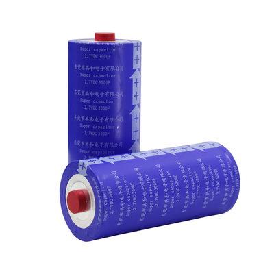 باتری سوپر خازن 60x136mm 2.7V 3000F بدون انفجار عملی