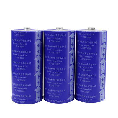 باتری سوپر خازن 60x136mm 2.7V 3000F بدون انفجار عملی