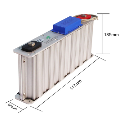 برگه اطلاعات بسته های سوپر خازن با قدرت بالا GHT16V500FL اندازه：417*68*185